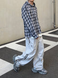 Mont hooded checkered shirt