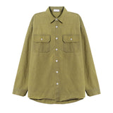 Mustard Dying Solid Over Shirt