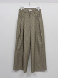 Cupid Herringbone Wide Slacks