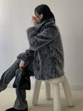 Foxy Half Loose Fit Fur Jacket