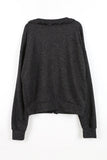 Ruffle overfit cardigan