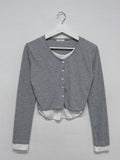 Ria Ribbed Layered T-Shirt