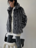 Foxy Half Loose Fit Fur Jacket