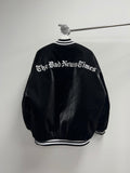 Glitter Leather Varsity JP