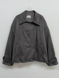 Seller Suede Overfit Trench Jacket