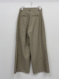 Cupid Herringbone Wide Slacks