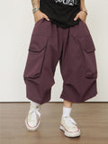 Melt Flow Crop Bermuda Pants