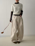 Ziya Wool Roll-up Half Knit