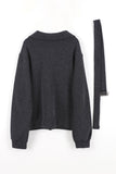 Over classic belted cardigan