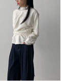 Dia Frill Wrap Blouse