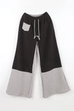 Picky color matching fleece pants