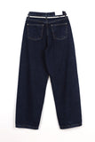 Curved String Denim Jeans