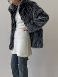 Foxy Half Loose Fit Fur Jacket