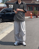 Needle pintuck balloon pants