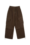 Pore corduroy cargo trousers