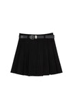 Conte belted short skirt