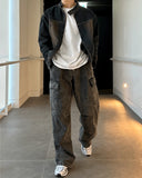 Stae cargo denim pants