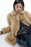 Puppy Collar Fur Coat