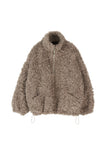 Kaya High-Neck Shearling Jacket