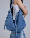 Elver Denim Shoulder Bag