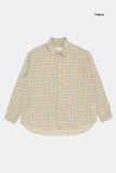 Cityscape seersucker check shirt