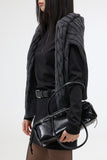 Davin pigment cable sweater