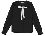 Via ribbon blouse