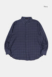 Classic check over button-up shirt