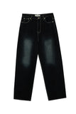 Devil Washing Wide Jeans