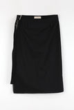 Zipper layered skirt