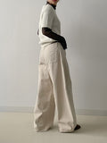 Ziya Wool Roll-up Half Knit