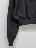 Miyu Fleece Crop Hood Zip-up