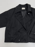 Seller Suede Overfit Trench Jacket