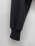 Miyu Fleece Crop Hood Zip-up