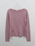 Ruby Slit Ribbed T-Shirt