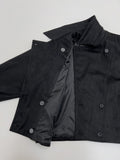 Seller Suede Overfit Trench Jacket