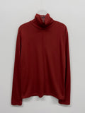 [Inner Brush] Pintuck Daily Neck Polar T-shirt