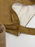 Naise Suede Big Shoulder Bag