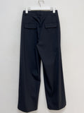 Shes Stripe Two-Tuck Wide Slacks