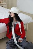 Rocky bay punching cardigan