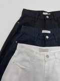 954 Tencel Two-Tuck Cotton Wide Pants