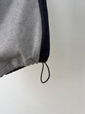 Half and Half Denim Balloon String Pants