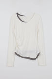 Annie Point Layered Tee