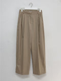Shes Stripe Two-Tuck Wide Slacks