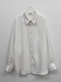 Dolman Pleated Loose Fit Blouse