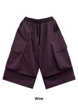 Melt Flow Crop Bermuda Pants