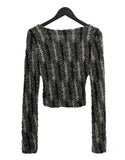 Coconuts Slit Knit Cardigan