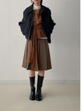Dia Frill Wrap Blouse