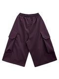 Melt Flow Crop Bermuda Pants