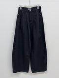 954 Tencel Two-Tuck Cotton Wide Pants